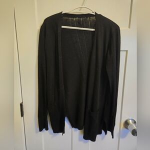 Womens Black Medium Cardigan